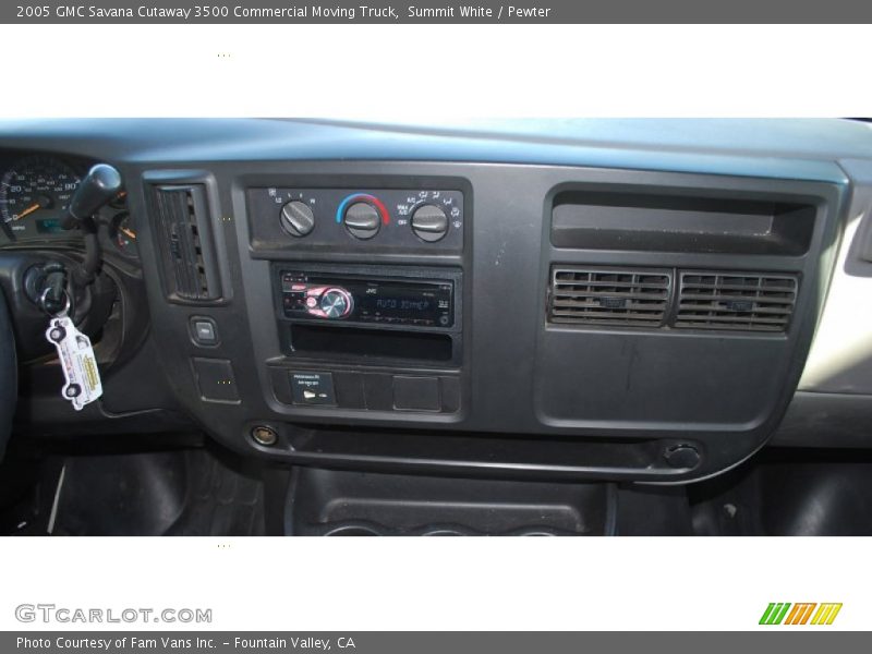 Summit White / Pewter 2005 GMC Savana Cutaway 3500 Commercial Moving Truck