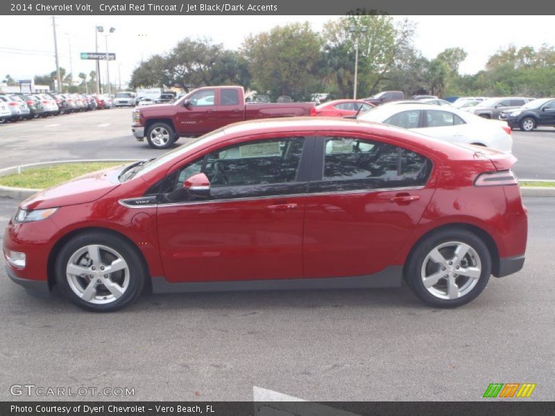 Crystal Red Tincoat / Jet Black/Dark Accents 2014 Chevrolet Volt