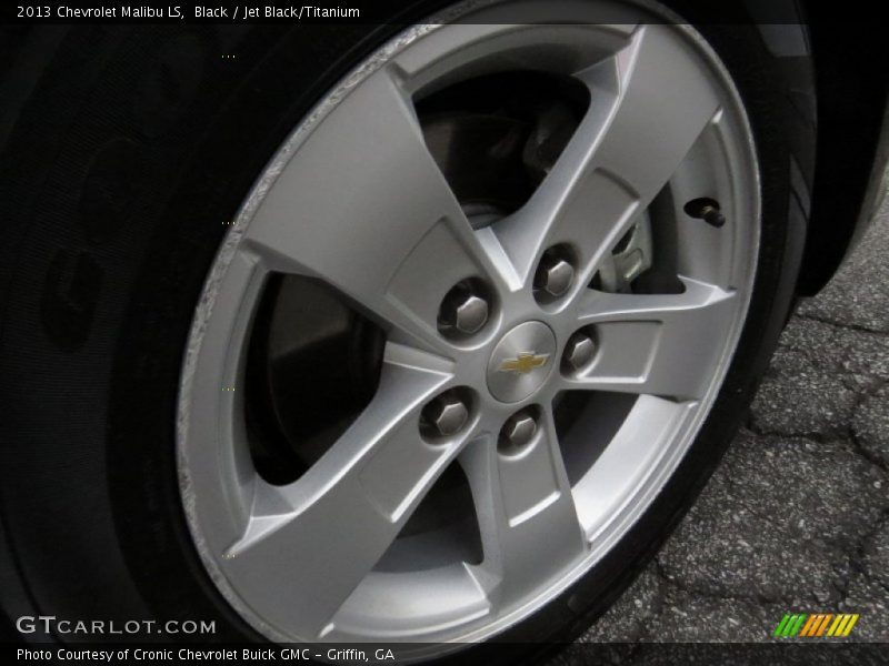 Black / Jet Black/Titanium 2013 Chevrolet Malibu LS