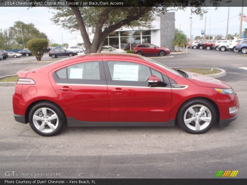 Crystal Red Tincoat / Jet Black/Dark Accents 2014 Chevrolet Volt