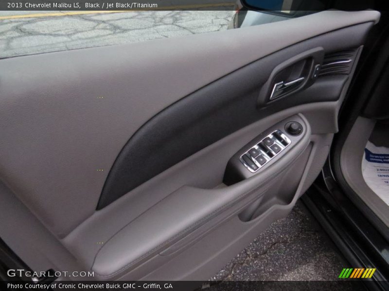Black / Jet Black/Titanium 2013 Chevrolet Malibu LS