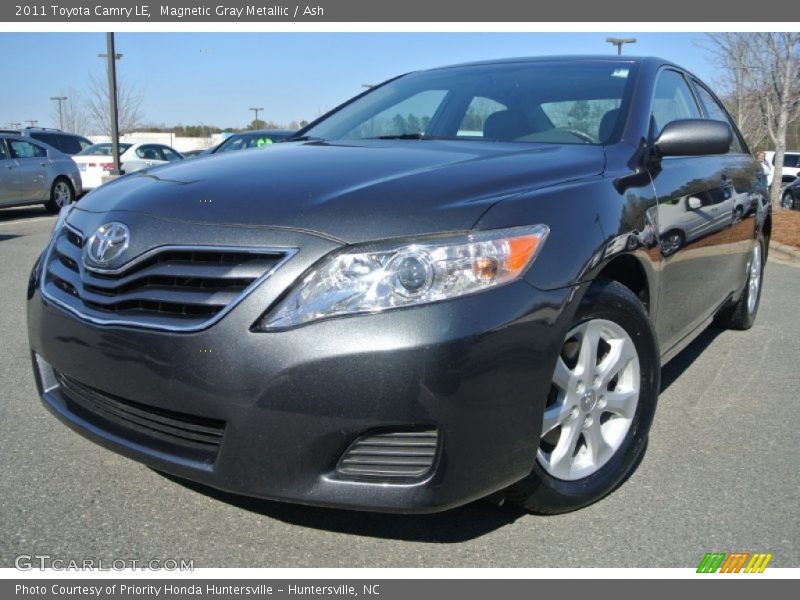 Magnetic Gray Metallic / Ash 2011 Toyota Camry LE