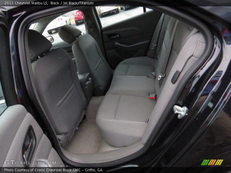 Black / Jet Black/Titanium 2013 Chevrolet Malibu LS