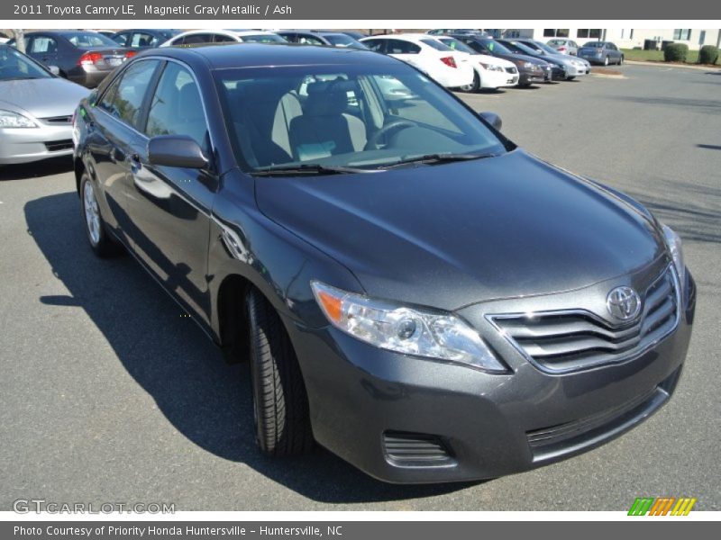 Magnetic Gray Metallic / Ash 2011 Toyota Camry LE