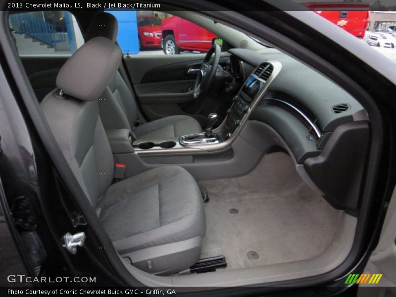 Black / Jet Black/Titanium 2013 Chevrolet Malibu LS