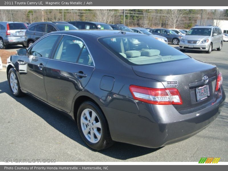 Magnetic Gray Metallic / Ash 2011 Toyota Camry LE