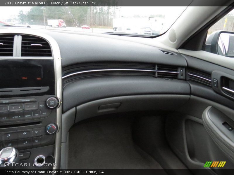 Black / Jet Black/Titanium 2013 Chevrolet Malibu LS