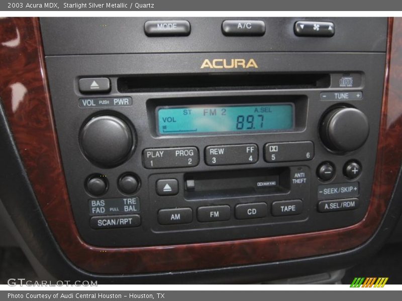 Starlight Silver Metallic / Quartz 2003 Acura MDX