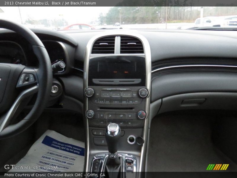 Black / Jet Black/Titanium 2013 Chevrolet Malibu LS