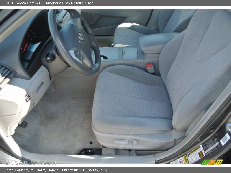 Magnetic Gray Metallic / Ash 2011 Toyota Camry LE