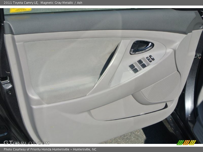 Magnetic Gray Metallic / Ash 2011 Toyota Camry LE
