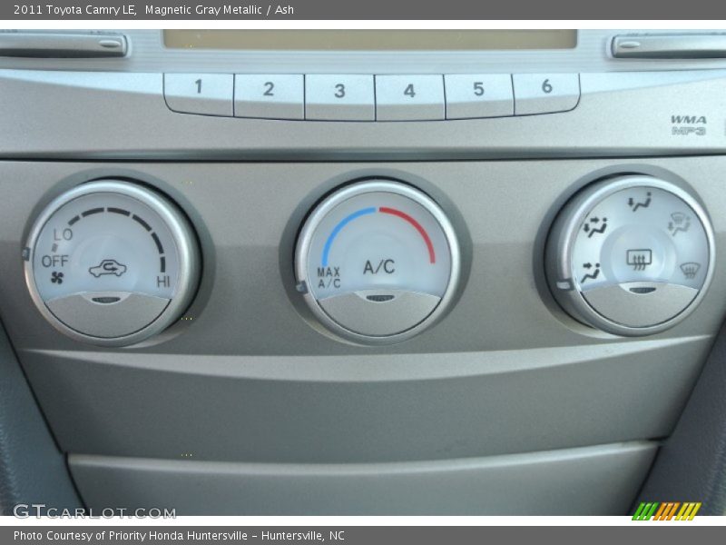 Magnetic Gray Metallic / Ash 2011 Toyota Camry LE