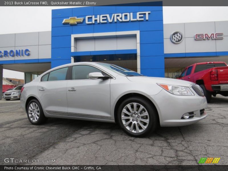 Quicksilver Metallic / Ebony 2013 Buick LaCrosse FWD