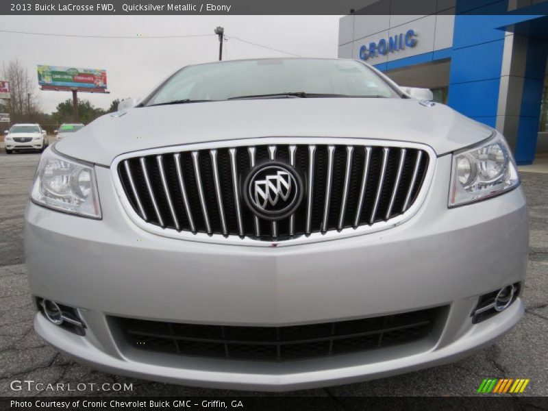 Quicksilver Metallic / Ebony 2013 Buick LaCrosse FWD
