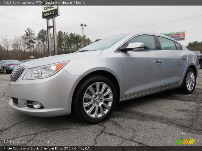 Quicksilver Metallic / Ebony 2013 Buick LaCrosse FWD