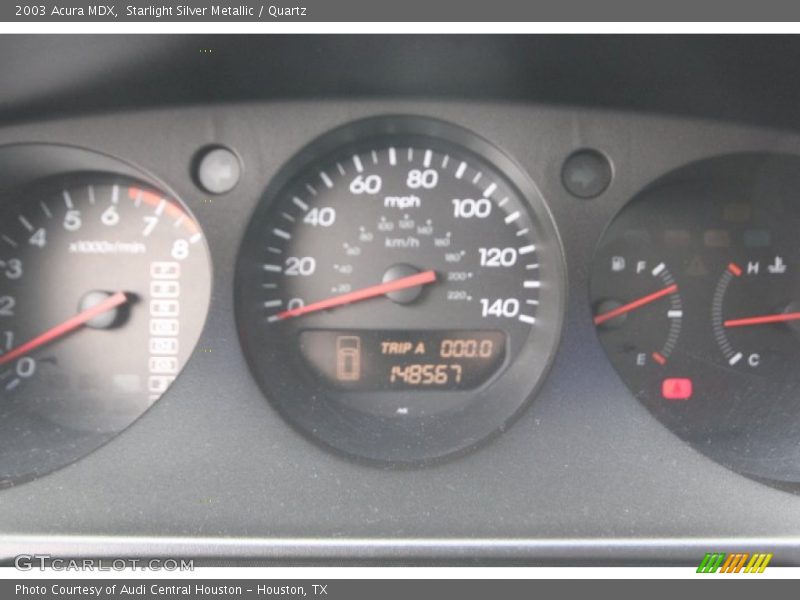Starlight Silver Metallic / Quartz 2003 Acura MDX