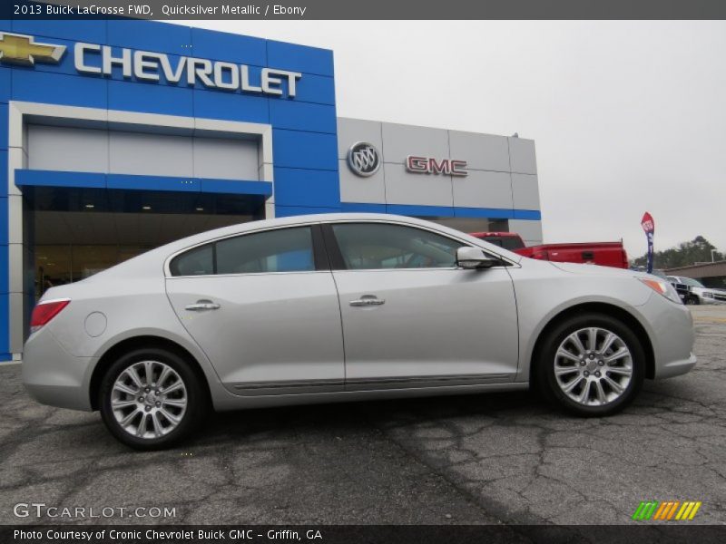 Quicksilver Metallic / Ebony 2013 Buick LaCrosse FWD
