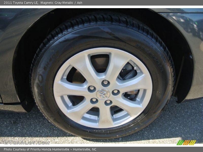 Magnetic Gray Metallic / Ash 2011 Toyota Camry LE