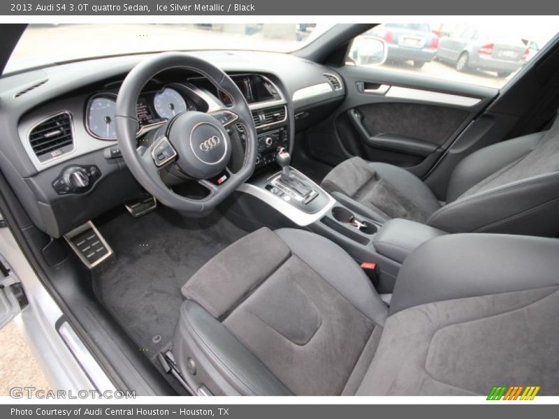 Black Interior - 2013 S4 3.0T quattro Sedan 