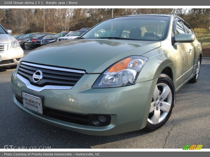 Metallic Jade / Blond 2008 Nissan Altima 2.5 S