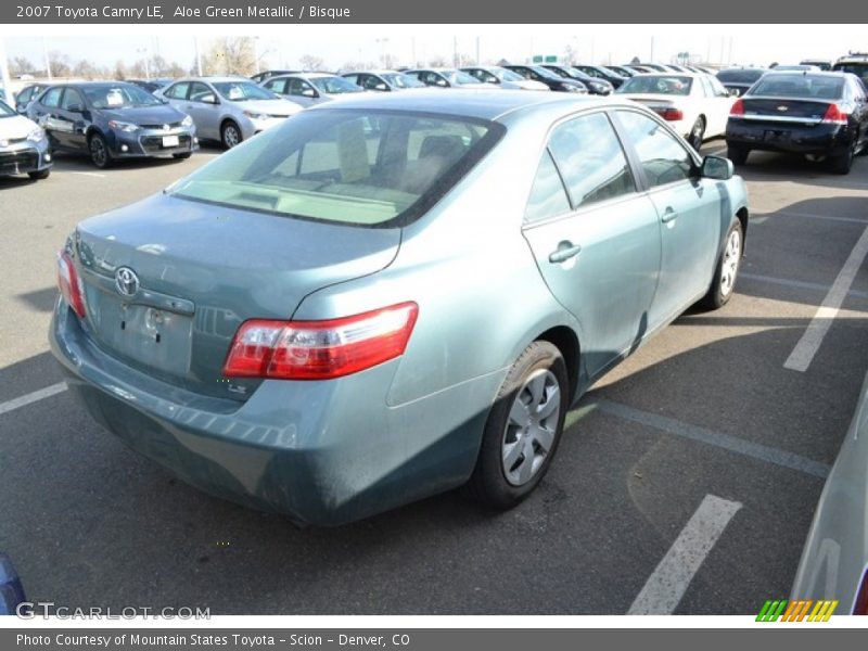 Aloe Green Metallic / Bisque 2007 Toyota Camry LE