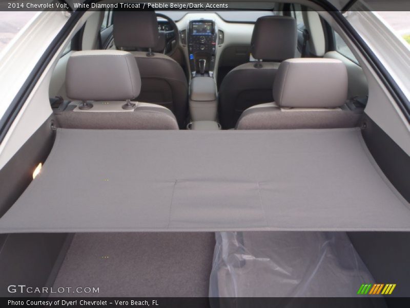 White Diamond Tricoat / Pebble Beige/Dark Accents 2014 Chevrolet Volt