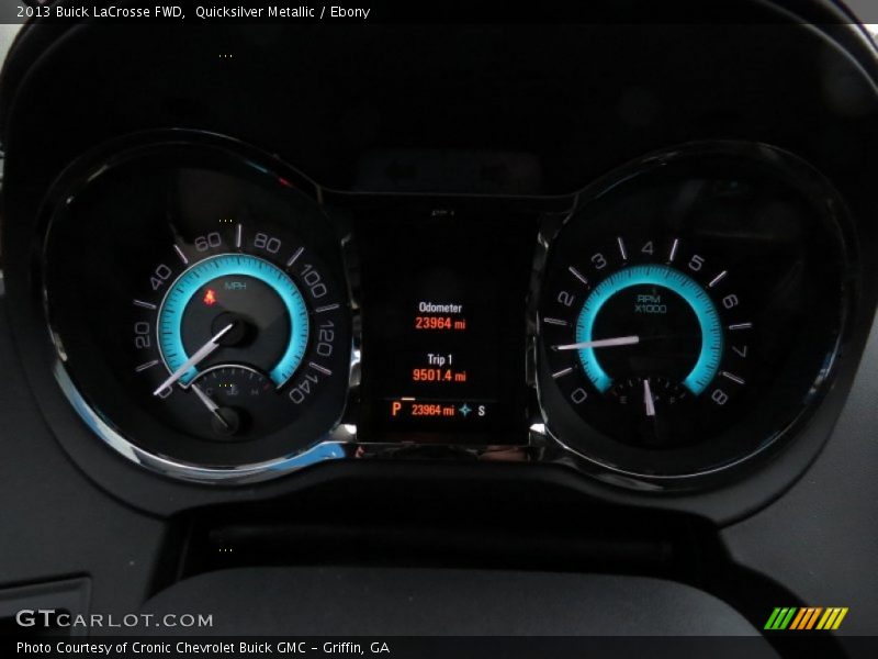 Quicksilver Metallic / Ebony 2013 Buick LaCrosse FWD