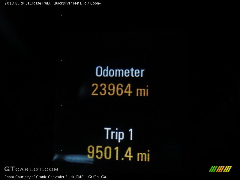 Quicksilver Metallic / Ebony 2013 Buick LaCrosse FWD