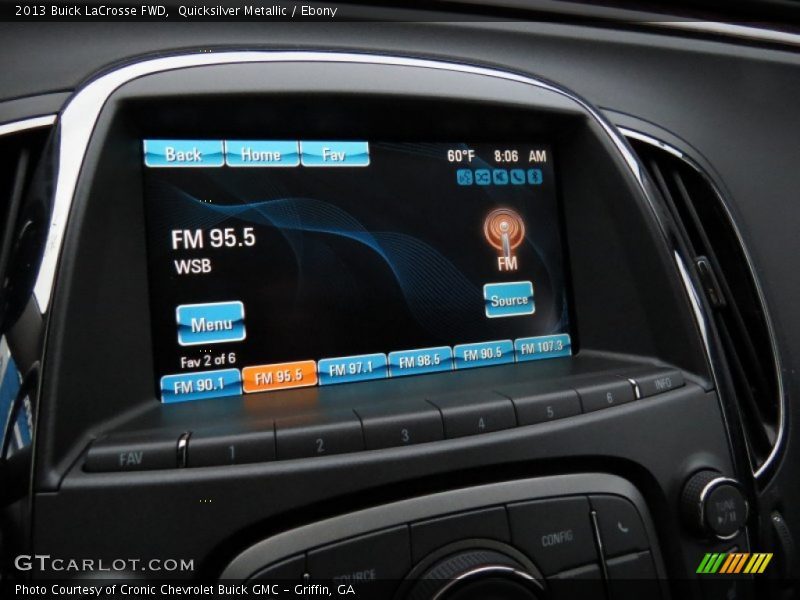 Quicksilver Metallic / Ebony 2013 Buick LaCrosse FWD