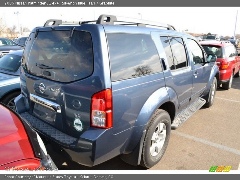 Silverton Blue Pearl / Graphite 2006 Nissan Pathfinder SE 4x4