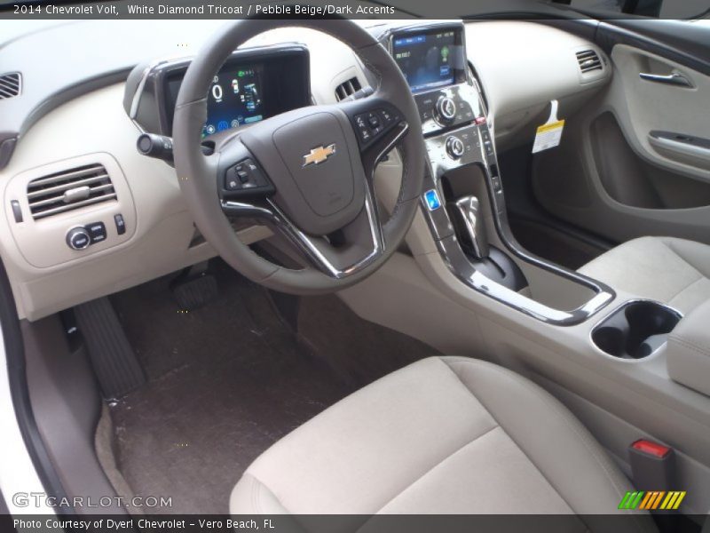 Pebble Beige/Dark Accents Interior - 2014 Volt  