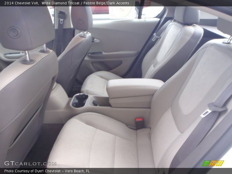 Rear Seat of 2014 Volt 
