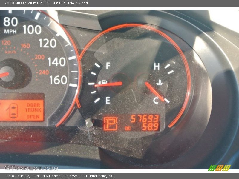Metallic Jade / Blond 2008 Nissan Altima 2.5 S