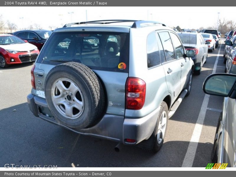 Everglade Green Metallic / Taupe 2004 Toyota RAV4 4WD