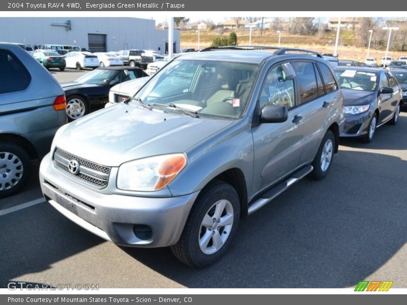 Everglade Green Metallic / Taupe 2004 Toyota RAV4 4WD