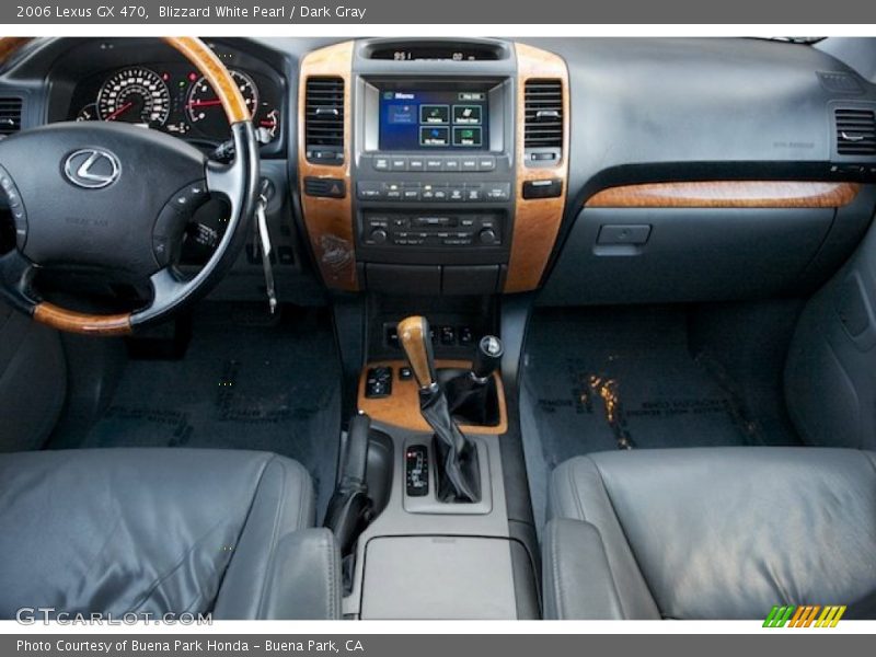 Blizzard White Pearl / Dark Gray 2006 Lexus GX 470