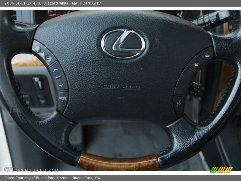 Blizzard White Pearl / Dark Gray 2006 Lexus GX 470