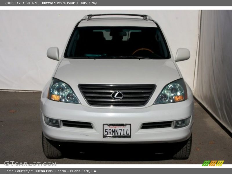 Blizzard White Pearl / Dark Gray 2006 Lexus GX 470