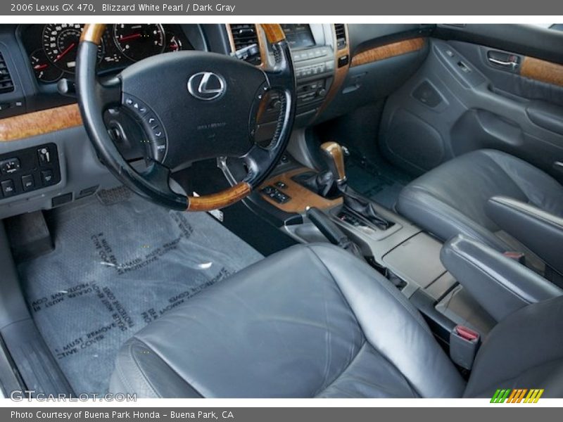 Blizzard White Pearl / Dark Gray 2006 Lexus GX 470