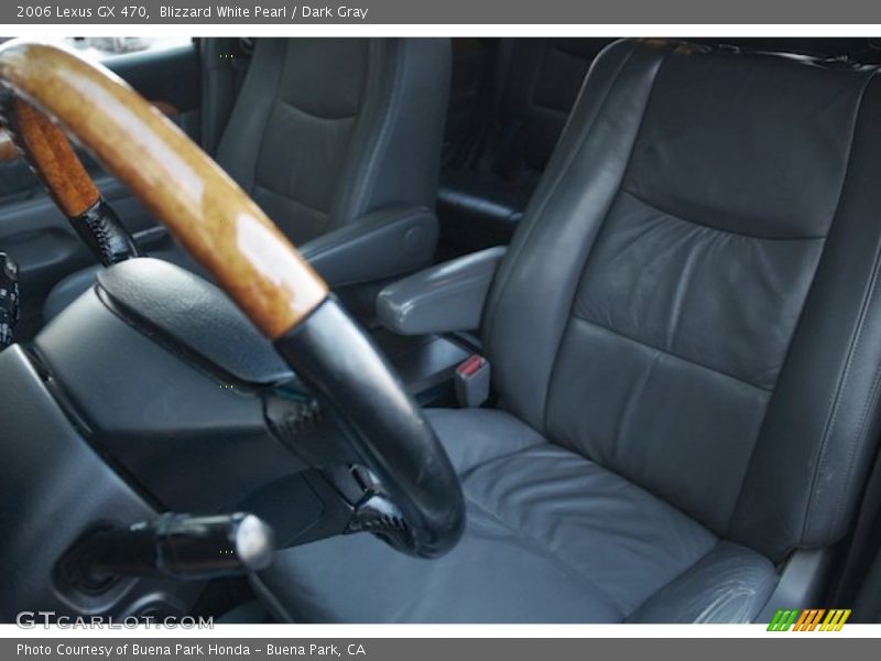 Blizzard White Pearl / Dark Gray 2006 Lexus GX 470