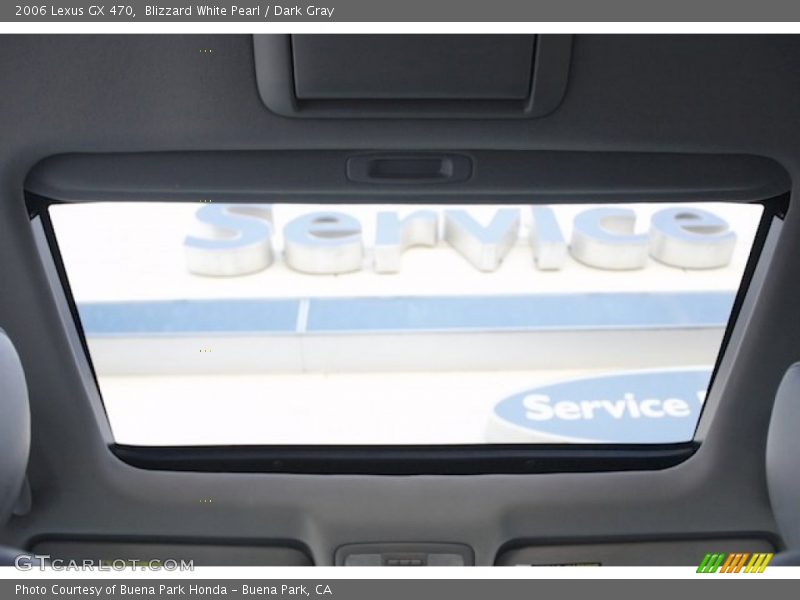 Blizzard White Pearl / Dark Gray 2006 Lexus GX 470