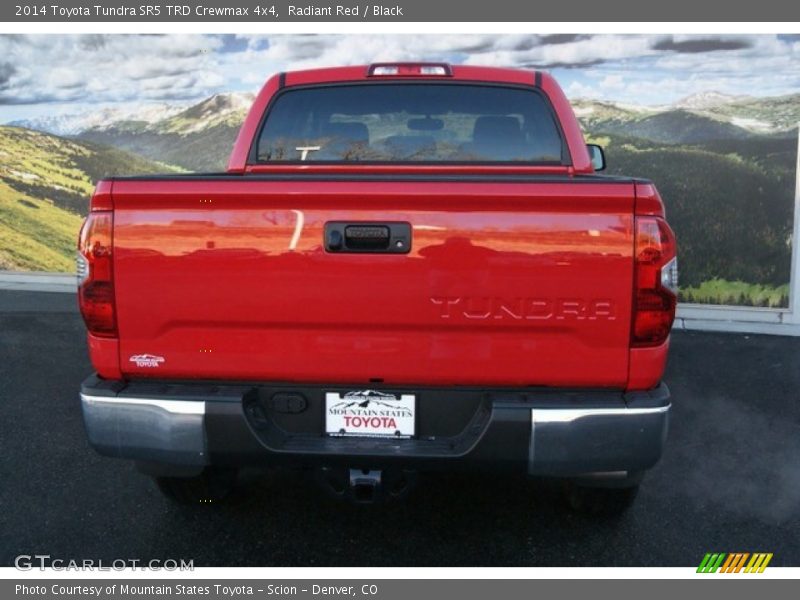 Radiant Red / Black 2014 Toyota Tundra SR5 TRD Crewmax 4x4