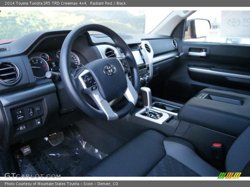 Radiant Red / Black 2014 Toyota Tundra SR5 TRD Crewmax 4x4