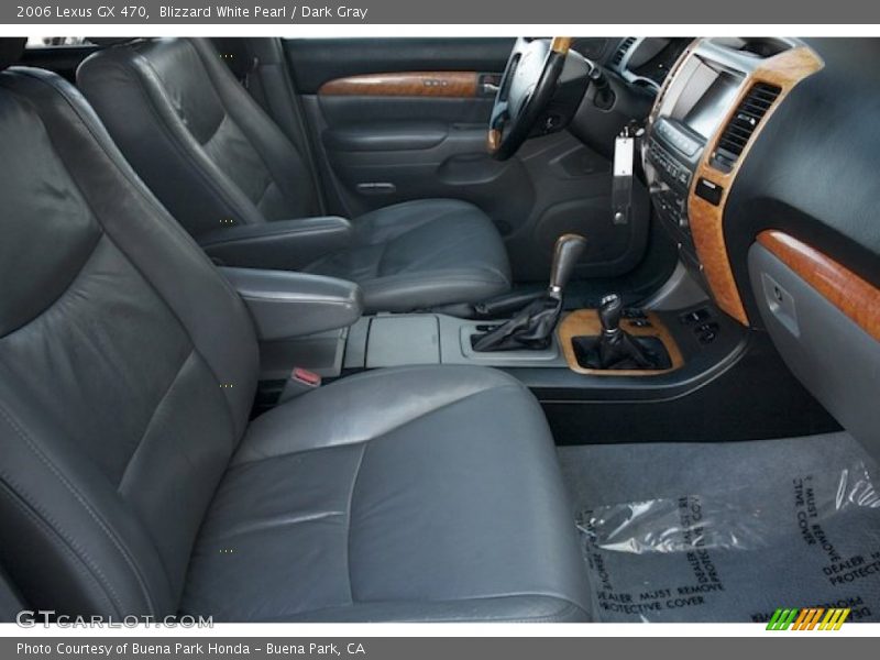 Blizzard White Pearl / Dark Gray 2006 Lexus GX 470