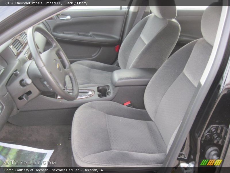 Front Seat of 2014 Impala Limited LT