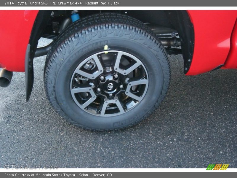 Radiant Red / Black 2014 Toyota Tundra SR5 TRD Crewmax 4x4