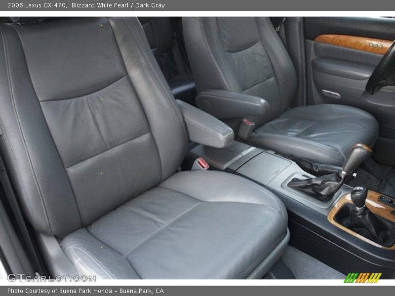 Blizzard White Pearl / Dark Gray 2006 Lexus GX 470