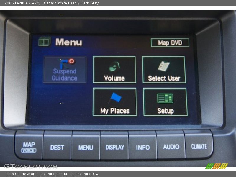 Blizzard White Pearl / Dark Gray 2006 Lexus GX 470