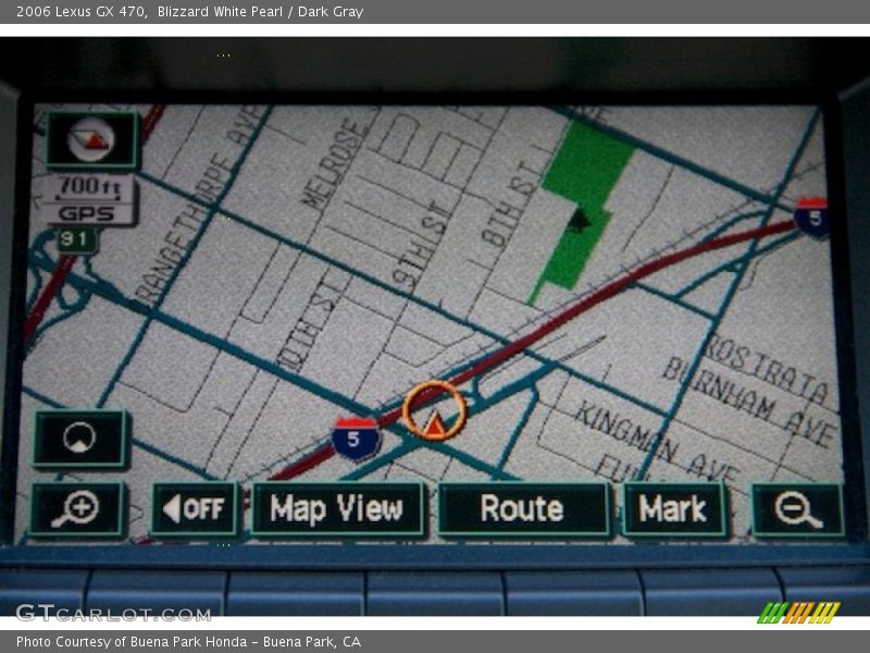 Blizzard White Pearl / Dark Gray 2006 Lexus GX 470
