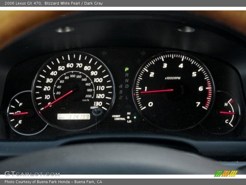 Blizzard White Pearl / Dark Gray 2006 Lexus GX 470